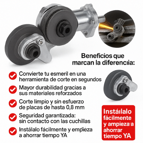 Cortador  para taladro metal universal